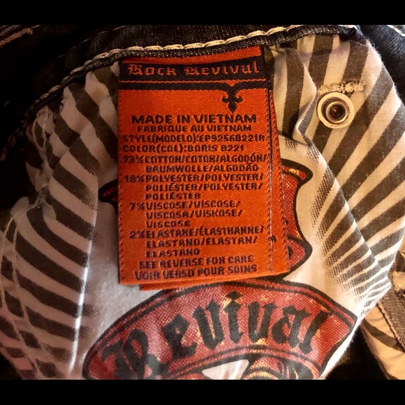 Rock Revival Boris Boot Cut Size 25 - Picture 5 of 7